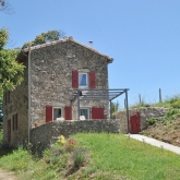 L'entrée au gîte de bourg